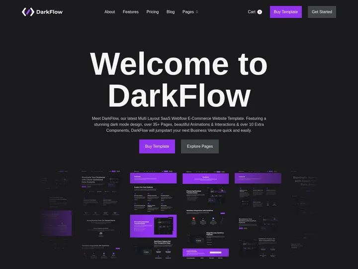 Captura referencial de DarkFlow — SaaS